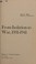 Cover of: From isolation to war, 1931-1941