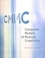 Cover of: Computer models of musical creativity