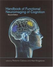 Cover of: Handbook of functional neuroimaging of cognition