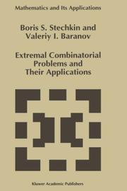 Cover of: Extremal combinatorial problems and their applications by Baranov, V. I.