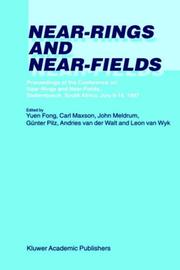 Cover of: Near-Rings and Near-Fields (Mathematics and Its Applications) by Conference on Near-rings and Near-fields (1993 Fredericton, N.B.)