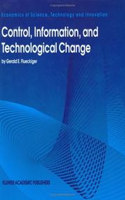 Cover of: Control, information, and technological change