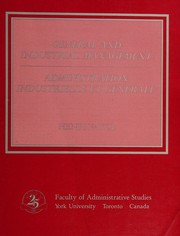 Cover of: General and industrial management =: Administration industrielle et générale