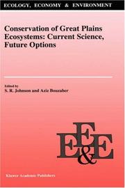 Cover of: Conservation of Great Plains ecosystems: current science, future options