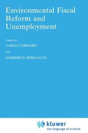 Cover of: Environmental fiscal reform and unemployment