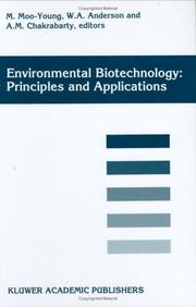 Environmental biotechnology by Murray Moo-Young, W. A. Anderson