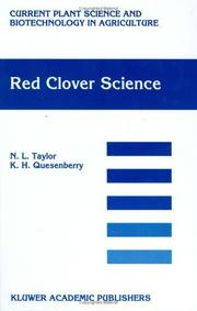 Red clover science by N. L. Taylor
