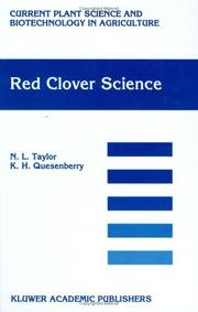 Cover of: Red clover science