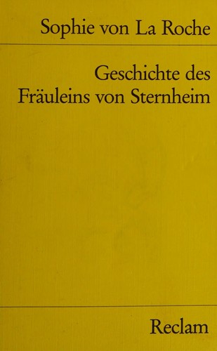 Geschichte des Fräuleins von Sternheim