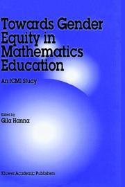 Towards Gender Equity in Mathematics Education by G. Hanna
