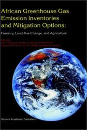 Cover of: African Greenhouse Gas Emission Inventories and Mitigation Options | 