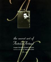 Cover of: The secret art of Antonin Artaud | Jacques Derrida