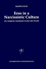Cover of: Eros in a narcissistic culture: an analysis anchored in the life-world