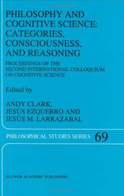 Cover of: Philosophy and Cognitive Science by 