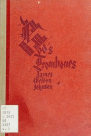 Cover of: God's trombones by James Weldon Johnson, James Weldon Johnson
