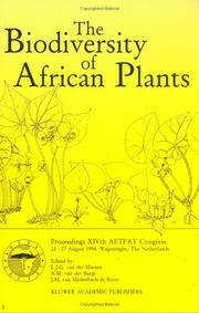 Cover of: The Biodiversity of African Plants by 
