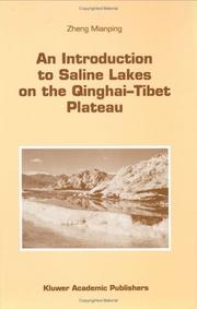 Cover of: An introduction to saline lakes on the Qinghai-Tibet Plateau