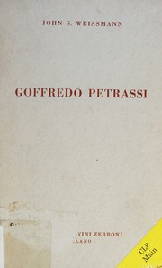 Cover of: Goffredo Petrassi