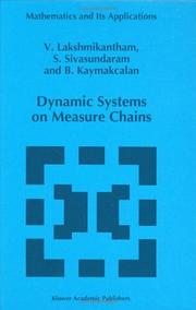 Cover of: Dynamic systems on measure chains