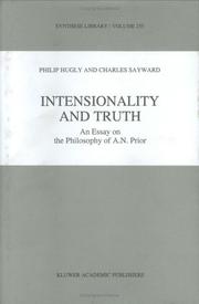 Intensionality and truth by Philip Hugly