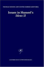 Cover of: Issues in Husserl's Ideas II (Contributions To Phenomenology)
