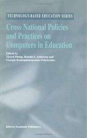Cover of: Cross National Policies and Practices on Computers in Education (Technology-Based Education Series)