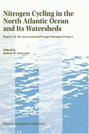 Cover of: Nitrogen cycling in the North Atlantic Ocean and its watersheds