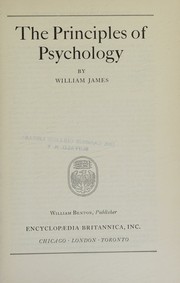 Great Books of the Western World V.53 the Principles of Psychology