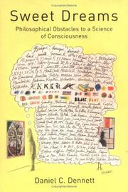 Cover of: Sweet dreams: philosophical obstacles to a science of consciousness