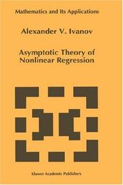 Cover of: Asymptotic Theory of Nonlinear Regression