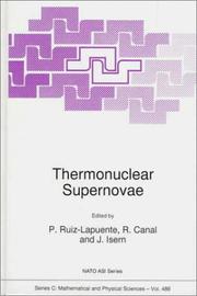 Cover of: Thermonuclear Supernovae (NATO Science Series C:) by 