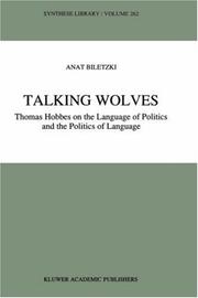 Cover of: Talking wolves by Anat Biletzki