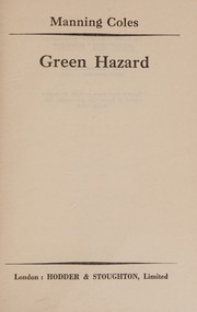 Cover of: Green Hazard