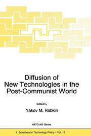 Cover of: Diffusion of new technologies in the post-communist world