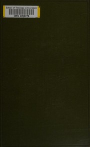 Cover of: The growth of church institutions