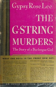 Cover of The G-string murders