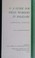 Cover of: A Guide for Field Workers in Folklore