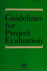 Cover of: Guidelines for project evaluation