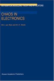 Cover of: Chaos in electronics