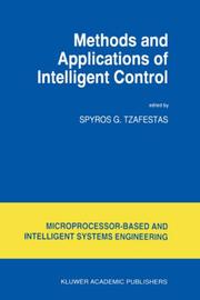 Cover of: Methods and applications of intelligent control | 