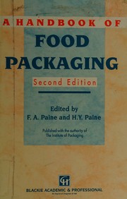 Cover of: A handbook of food packaging