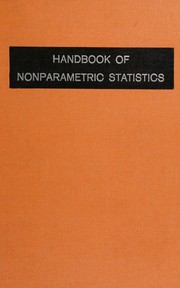Handbook of nonparametric statistics