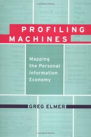 Cover of: Profiling Machines by Greg Elmer