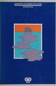 Cover of: Handbook on marine pollution