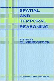 Cover of: Spatial and temporal reasoning