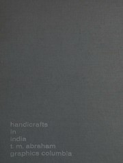 Cover of: Handicrafts in India