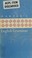 Cover of: Harper's English grammar