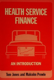 Cover of Health service finance by Tom Jones
