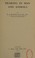 Cover of: Hearing in Man and Animals
