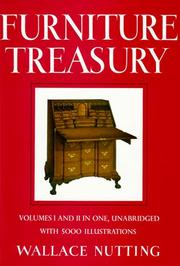 Cover of: Furniture Treasury (2 Volumes in 1) by Wallace Nutting